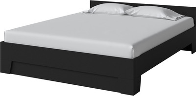 Двуспальная кровать Proson Aria 180x200 (черный)