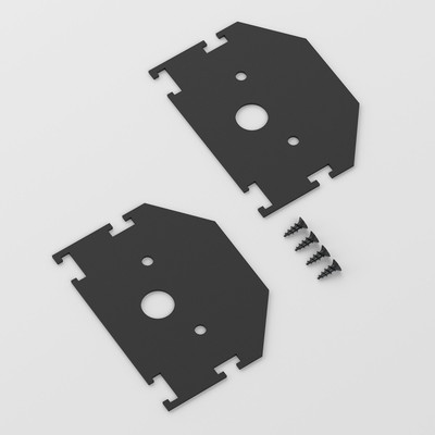 Заглушка для шинопровода Elektrostandard Slim Magnetic 85206/00 (2шт,черный)