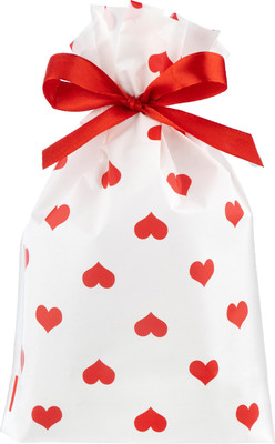 Набор пакетов подарочных Волшебная страна Сердечки / 109737 (10шт)