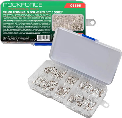 Набор наконечников для кабеля RockForce RF-06896 (62190)