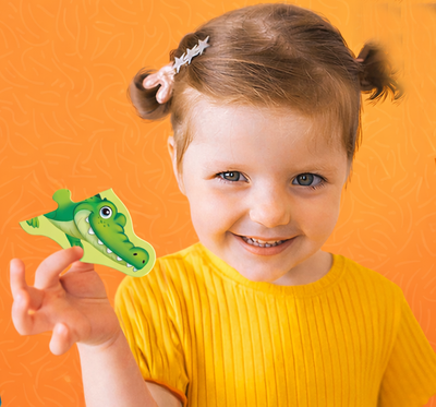 Развивающая игра Puzzle Time Животные Африки / 10642783