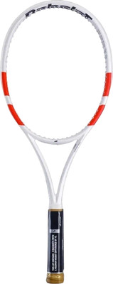 Теннисная ракетка Babolat Pure Strike 97 2024 / TSRD00177123 (белый/красный/черный)