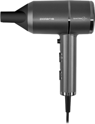 Фен Polaris PHD 2044Ti Quattro Ionic (графитовый)