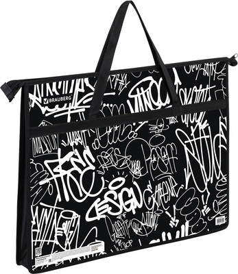 Папка-портфель Brauberg Graffiti / 272233