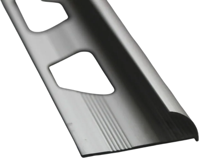 Уголок под плитку Profiling Полукруглый ПО-8 (2.7м, серебристый)