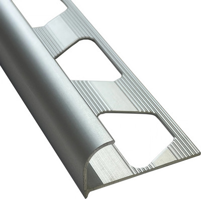 Уголок под плитку Profiling Полукруглый ПО-10 (2.7м, серебристый)