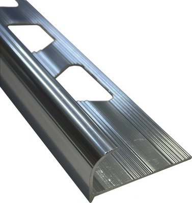 Уголок под плитку Profiling Полукруглый ПО-8 (2.7м, серебристый глянец)