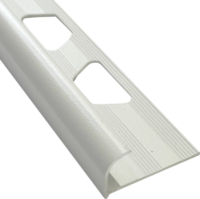 Уголок под плитку Profiling Полукруглый ПО-10 (2.7м, белый муар)