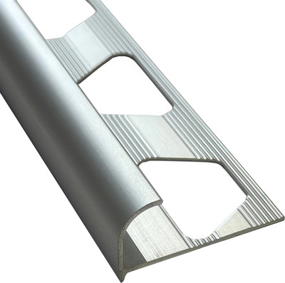 Уголок под плитку Profiling Полукруглый ПО-12 (2.7м, серебристый)