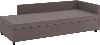 Тахта Олмеко Вико (велюр Parma 14 коричневый)