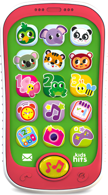 Развивающая игрушка Kids Hits Смартфончик с огоньками Приходите в зоопарк KH03/004