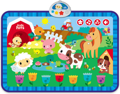 Музыкальная игрушка Kids Hits Коврик с огоньками Кто пасется на лугу KH04/002