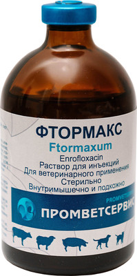 Раствор противовоспалительный для животных Промветсервис Фтормакс (100мл)