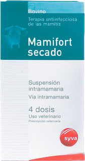Суспензия для лечения мастита у животных Syva Мамифорт Секадо инъекторы (48x8мл)