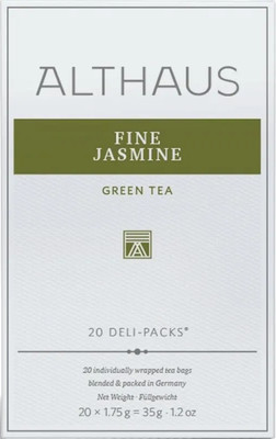 Чай пакетированный Althaus Deli Packs Нежный жасмин (20x1.75г)