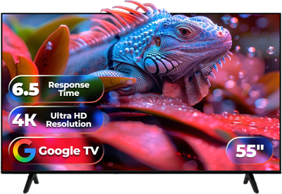 Телевизор Horizont 55" 55UHDS25BG