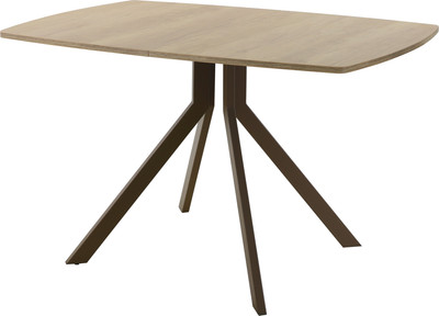 Обеденный стол AMC Elite Е18(1200) D6 (коричневый/дуб небраска натур)
