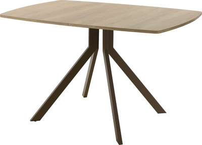 Обеденный стол AMC Elite Е18(1100) D6 (коричневый/дуб небраска натур)