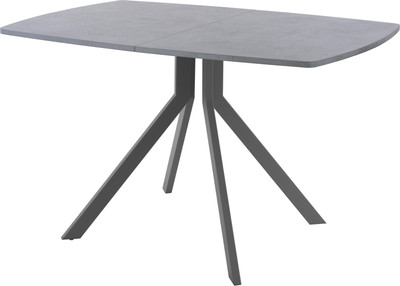 Обеденный стол AMC Elite Е18(1100) D6 (графит/бетон чикаго светло-серый)