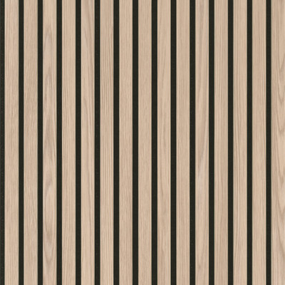 Реечная панель STELLA Comfort Light Дуб Снежный МДФ (2780х600х9)