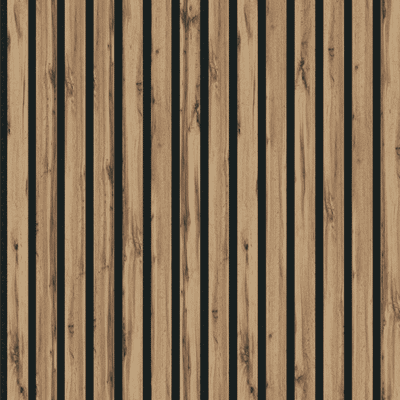 Реечная панель STELLA Comfort Light Пекан МДФ (600х600х9)