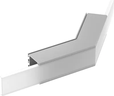 Угол профиля для светодиодной ленты Arlight PLS-LOCK-H25-L135W внешний / 026137