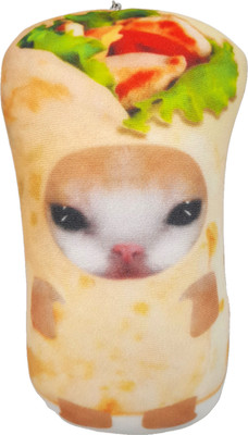 Мягкая игрушка Malvina Шаурма кот / 201.1.7