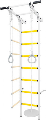 Детский спортивный комплекс Romana DSK 1.1 / 01.21.7.06.410.05.11-81.2 (серый/желтый)