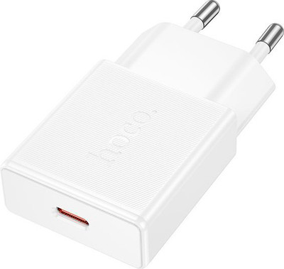 Адаптер питания сетевой Hoco N74 (белый)