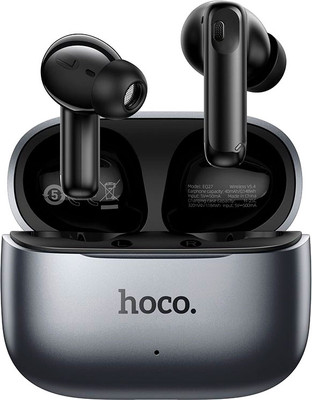Беспроводные наушники Hoco EQ27 TWS c ИИ переводчиком на 134 языка+ANC+ENC (металлик)
