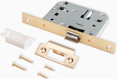 Защелка врезная с фиксацией VELA 5600-MSG (матовое золото)