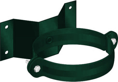 Хомут водосточной трубы Скайпрофиль На дерево D90 (RAL 6005)