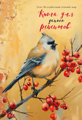 Записная книжка Эксмо Книга для записи рецептов (9785041995744)