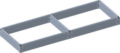 Грядка модульная Гаспадыня 300x80x12.5 / GBG308.1 (без автополива)