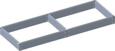 Грядка модульная Гаспадыня 300x80x12.5 / GBG308