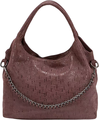 Сумка Poshete 857-6602-W018-DBW (темно-коричневый)