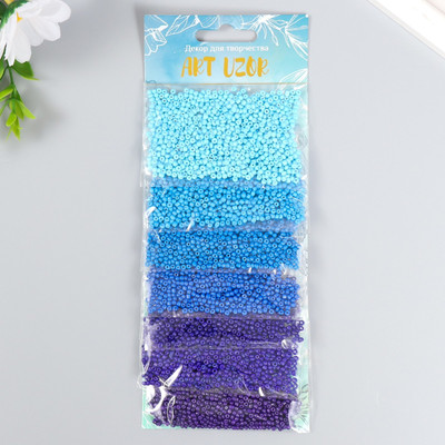 Набор бисера Арт Узор Оттенки синего / 9358787