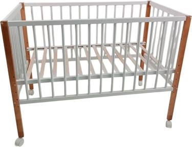 Детская кроватка Sweet Baby Bacio (белый/натуральный)