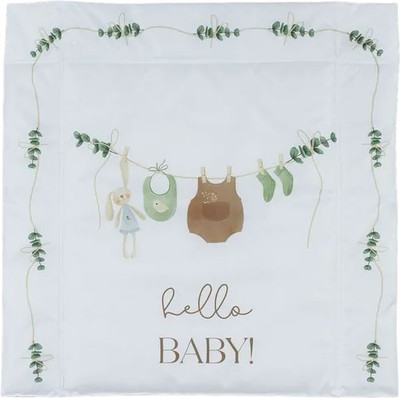 Пеленальный матрас Rant Hello baby с сумкой oxford (70х70, белый)