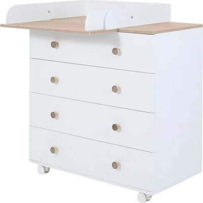 Комод пеленальный Rant Elsa Pro / 125 (Cloud White, 80см)