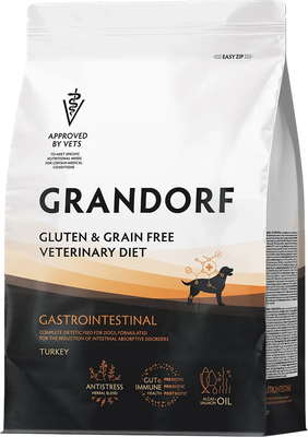 Сухой ветеринарный корм для собак Grandorf Vet Dog Gastrointestinal (3кг)