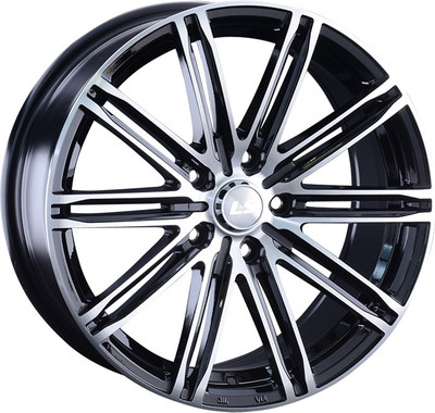 Литой диск LS wheels 848 14x6" 4x100мм DIA 73.1мм ET 40мм BKF