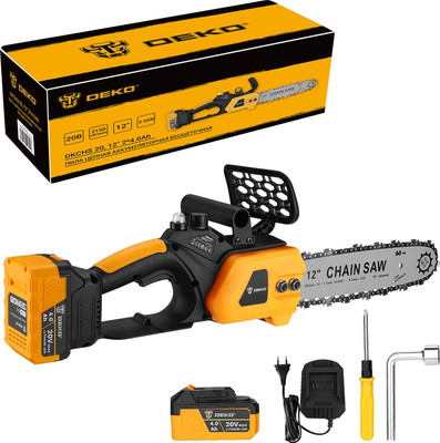 Пила цепная аккумуляторная Deko DKCHS 20 / 085-2000