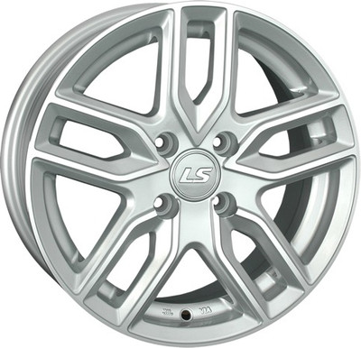 Литой диск LS wheels 735 15x6.5" 4x100мм DIA 73.1мм ET 40мм SF