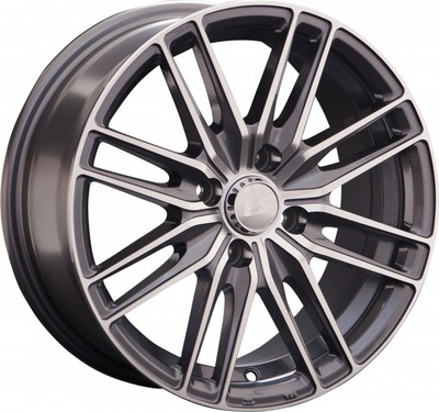Литой диск LS wheels 760 15x6.5" 4x100мм DIA 73.1мм ET 40мм GMF