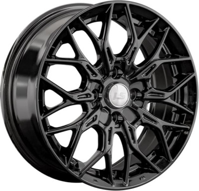 Литой диск LS wheels LS 1355 15x6.5" 4x100мм DIA 60.1мм ET 45мм BK