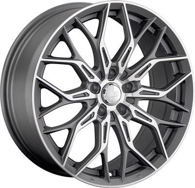 Литой диск LS wheels LS 1355 15x6.5" 4x100мм DIA 60.1мм ET 45мм MGMF
