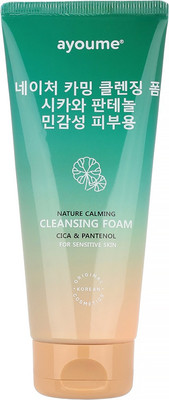 Пенка для умывания Ayoume Nature Calming Cleansing Foam Cica & Pantenol (150мл)