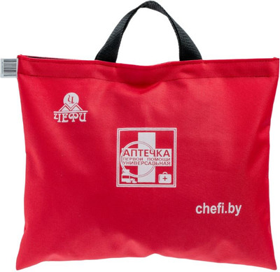 Аптечка универсальная Чефи Без тонометра в мягком футляре