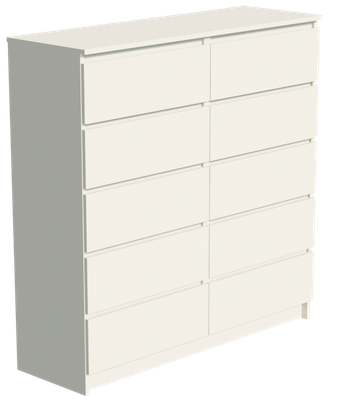 Комод ДСВ Мори МК 1210 (сатин)